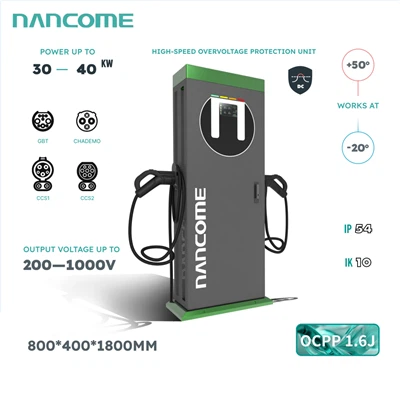 Kommersiell 40KW EV Ladestasjon
